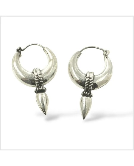 DANUWANA - Créoles en argent | BouclesArgent.com