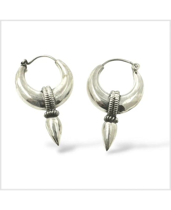 DANUWANA - Créoles en argent | BouclesArgent.com