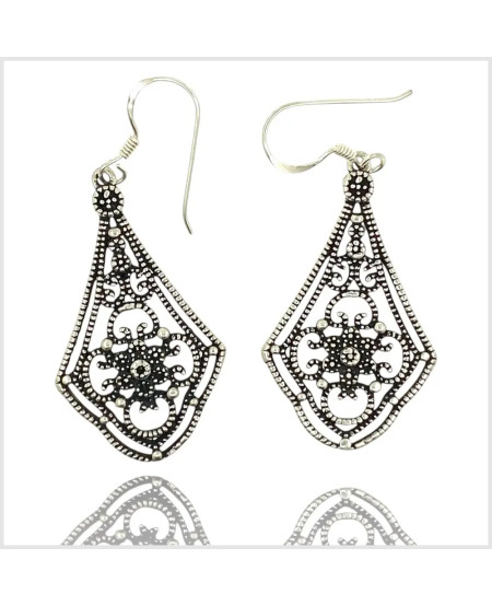 TISSOVA - Boucles d'oreilles en argent | BouclesArgent.com